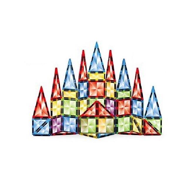 Конструктор магнитный Koleidoscope 50 деталей/наклейки Multicolor (159772)