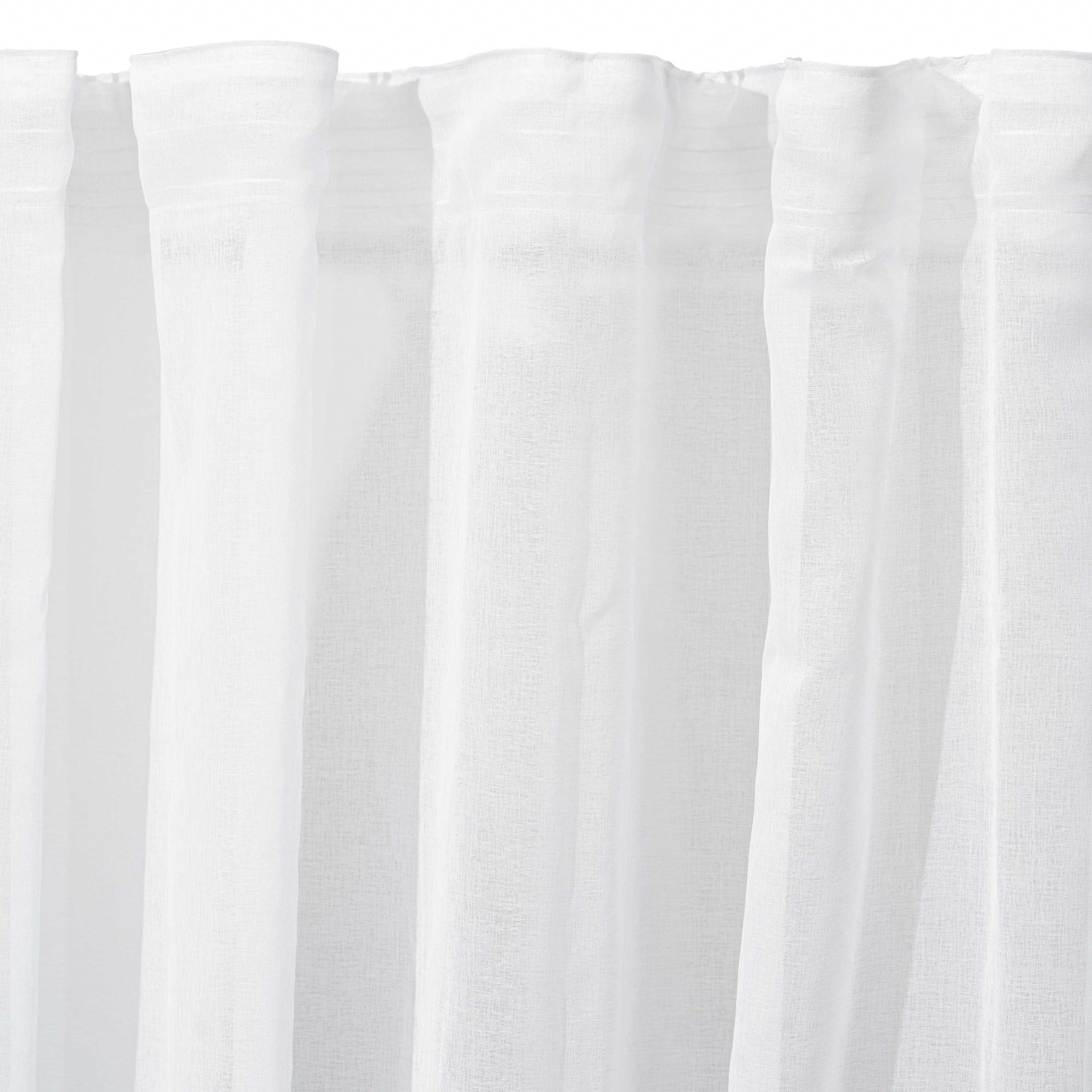 Тюль Ardesto ART1060WH полиэстер/батист 300x270 см Білий (3e5c20b5) - фото 2 Тюль Ardesto ART1060WH полиэстер/батист 300x270 см Білий (3e5c20b5) - фото 2