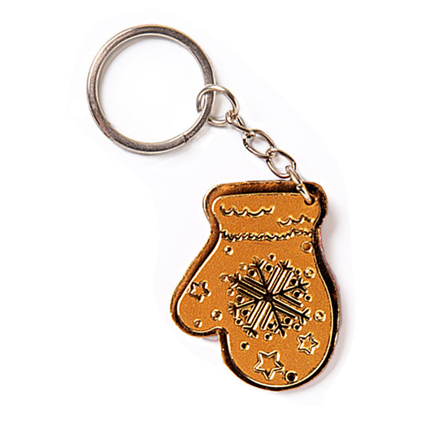Брелок для ключей Перчатка кожаная (Trinket-Glove-S180-Gold)