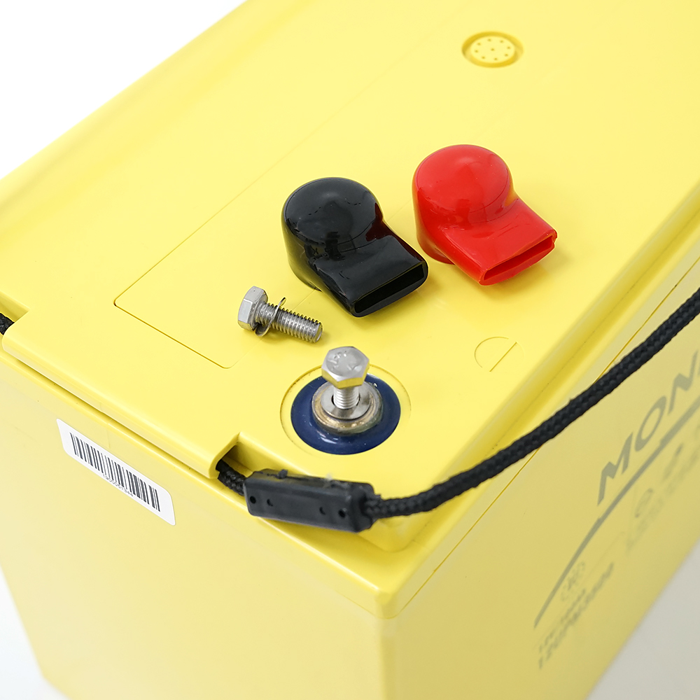 Аккумуляторная батарея MONBAT TOP TERMINAL 12UPM3500 AGM 12V 100Ah 340x173x220 мм 35,5 кг (YUT_V7865) - фото 3