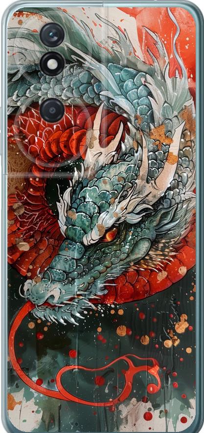Чехол на Huawei Honor Play 50 Plus Стихия огня (6101u-3399-42517) Чехол на Huawei Honor Play 50 Plus Стихия огня (6101u-3399-42517)