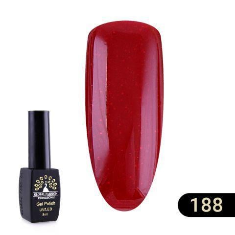 Гель-лак Global Fashion Black elite 188