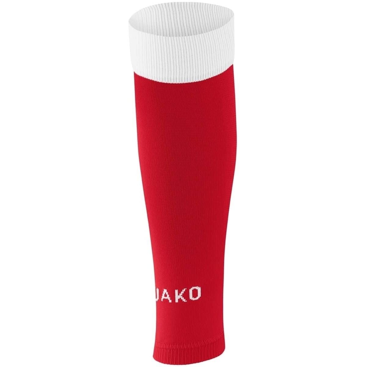 Гетры футбольные без носка Jako DYNAMIC S Красно-белый (3470-100)