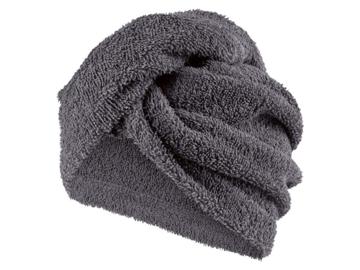 Полотенце-тюрбан для волос Livarno Home с застежкой на пуговицу (P1-00129)