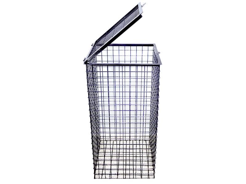 Контейнер для раздельного сбора ПЭТ-бутылок с крышкой Kompred OL493