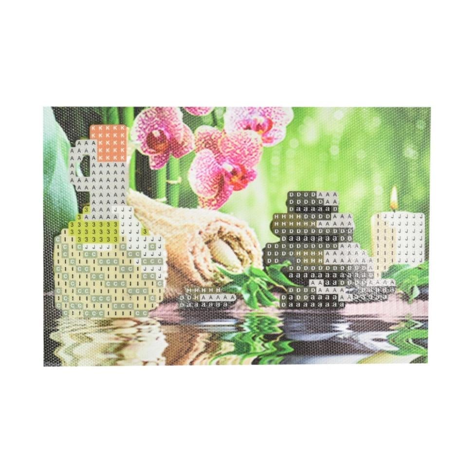 Алмазна мозаїка Strateg Гармонія та спокій YAB28548 без підрамника не повна викладка 10х15 см (RLT50288) Алмазна мозаїка Strateg Гармонія та спокій YAB28548 без підрамника не повна викладка 10х15 см (RLT50288)