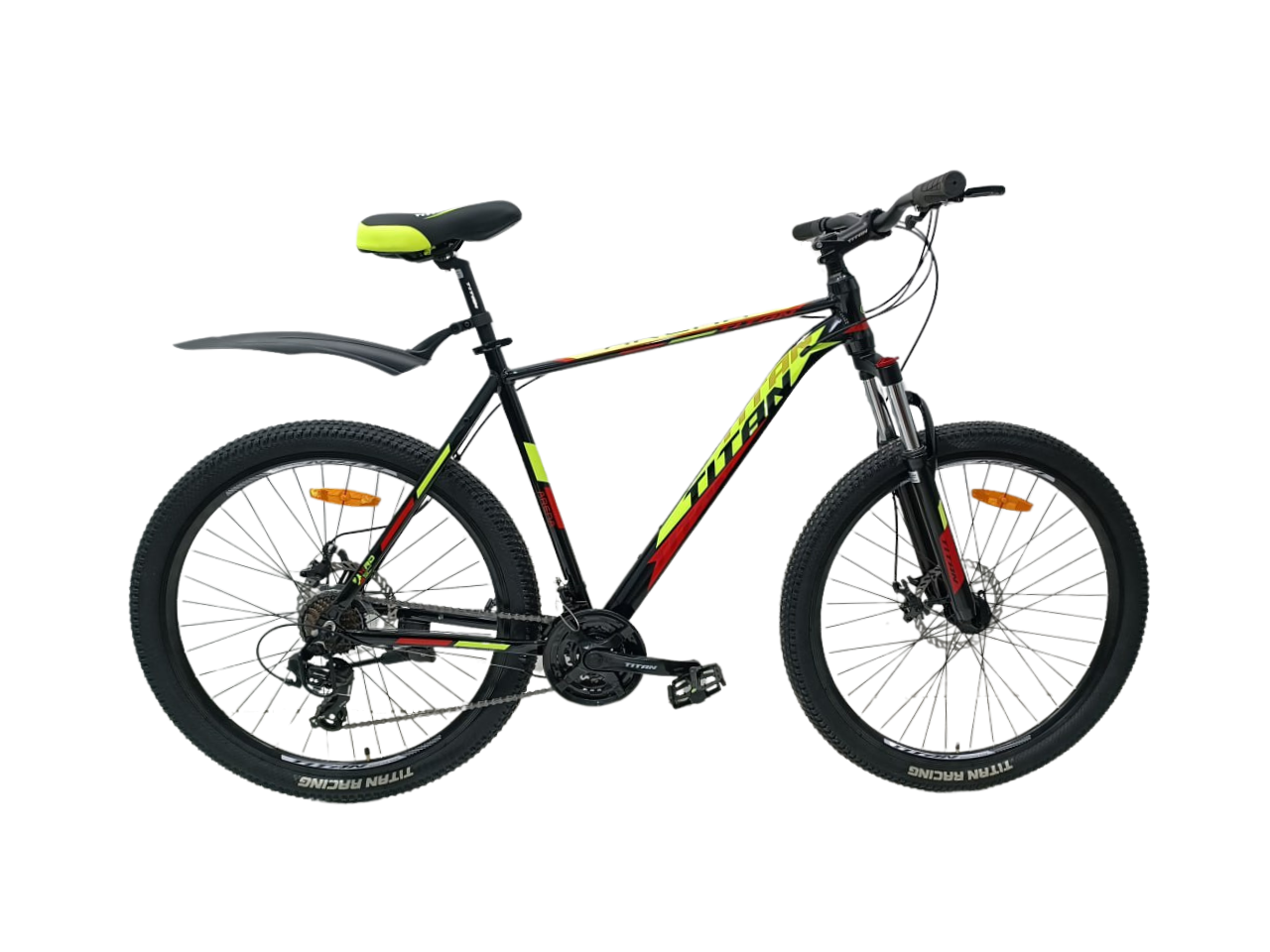 Велосипед Titan Arena 29" 22" Черный/Красный (2437703952)