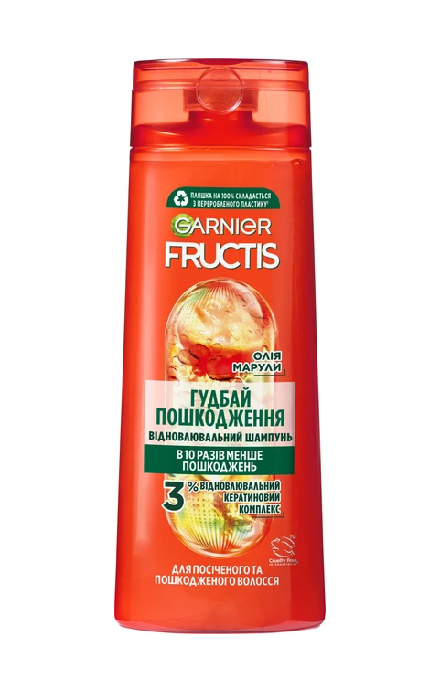 Шампунь Garnier Fructis Гудбай Повреждения для секущихся и поврежденных волос 400 мл (2313770500)
