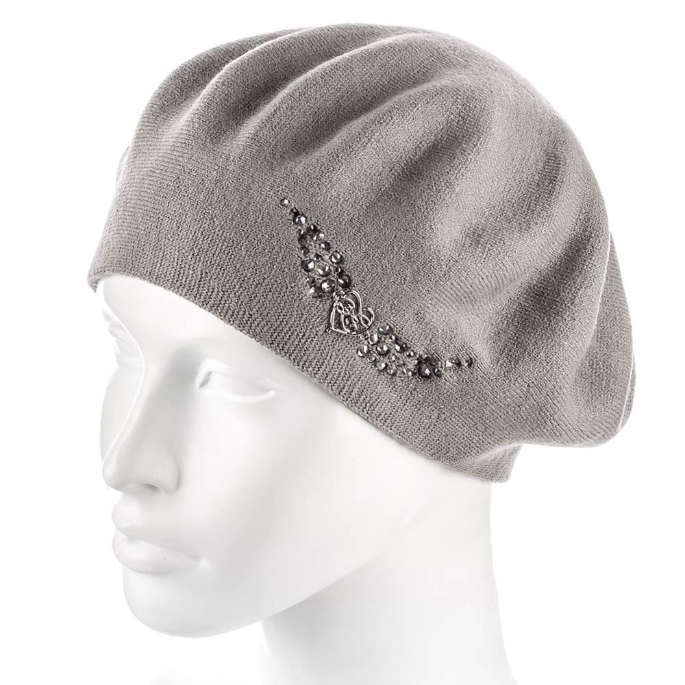 Берет женский Zolly ZH185 двойной Фрез