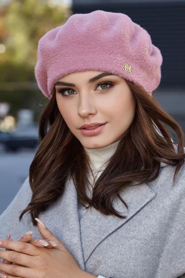 Берет Braxton Тиана женский Темно-пудровый (4947)