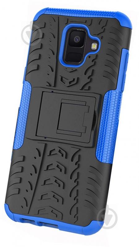 Чехол Armor Case для Samsung A600 Galaxy A6 2018 Синий (hub_PlRu89425)
