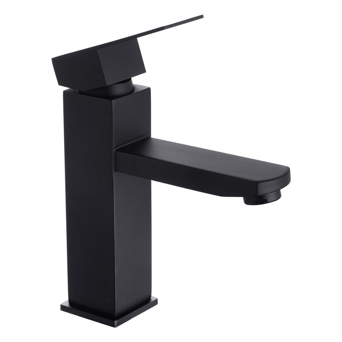 Смеситель для раковины Kroner KRP Edelstahl Kubus SCH010 Черный (CV023010) - фото 4 Смеситель для раковины Kroner KRP Edelstahl Kubus SCH010 Черный (CV023010) - фото 4