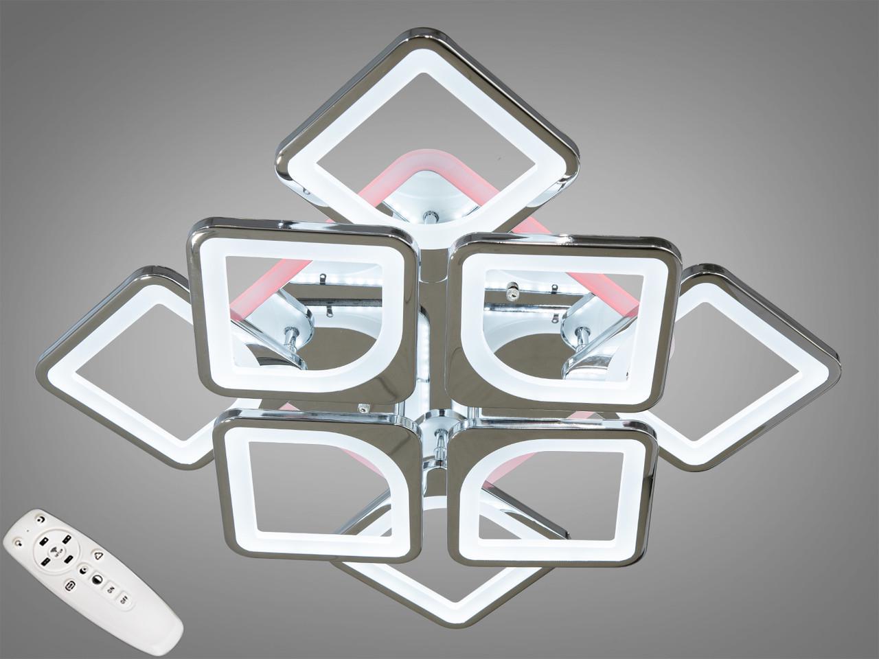 Люстра з димером RGB LED S8060/4+4HR 3col dim (2437599812)