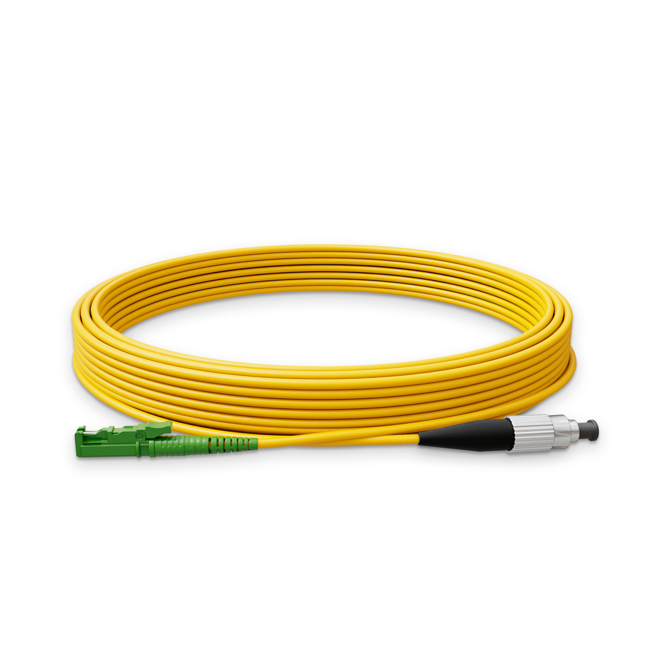Патч-корд оптический NanoConnect E2000/APC-FC/UPC LSZH Singlemode G.657.А2 SM Flex Simplex 2 мм 10 м Желтый (2394767288) Патч-корд оптический NanoConnect E2000/APC-FC/UPC LSZH Singlemode G.657.А2 SM Flex Simplex 2 мм 10 м Желтый (2394767288)