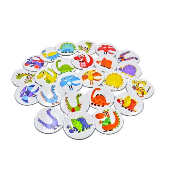 Пазлы картонные детские Dodo Динозаврики 27 деталей (300207)