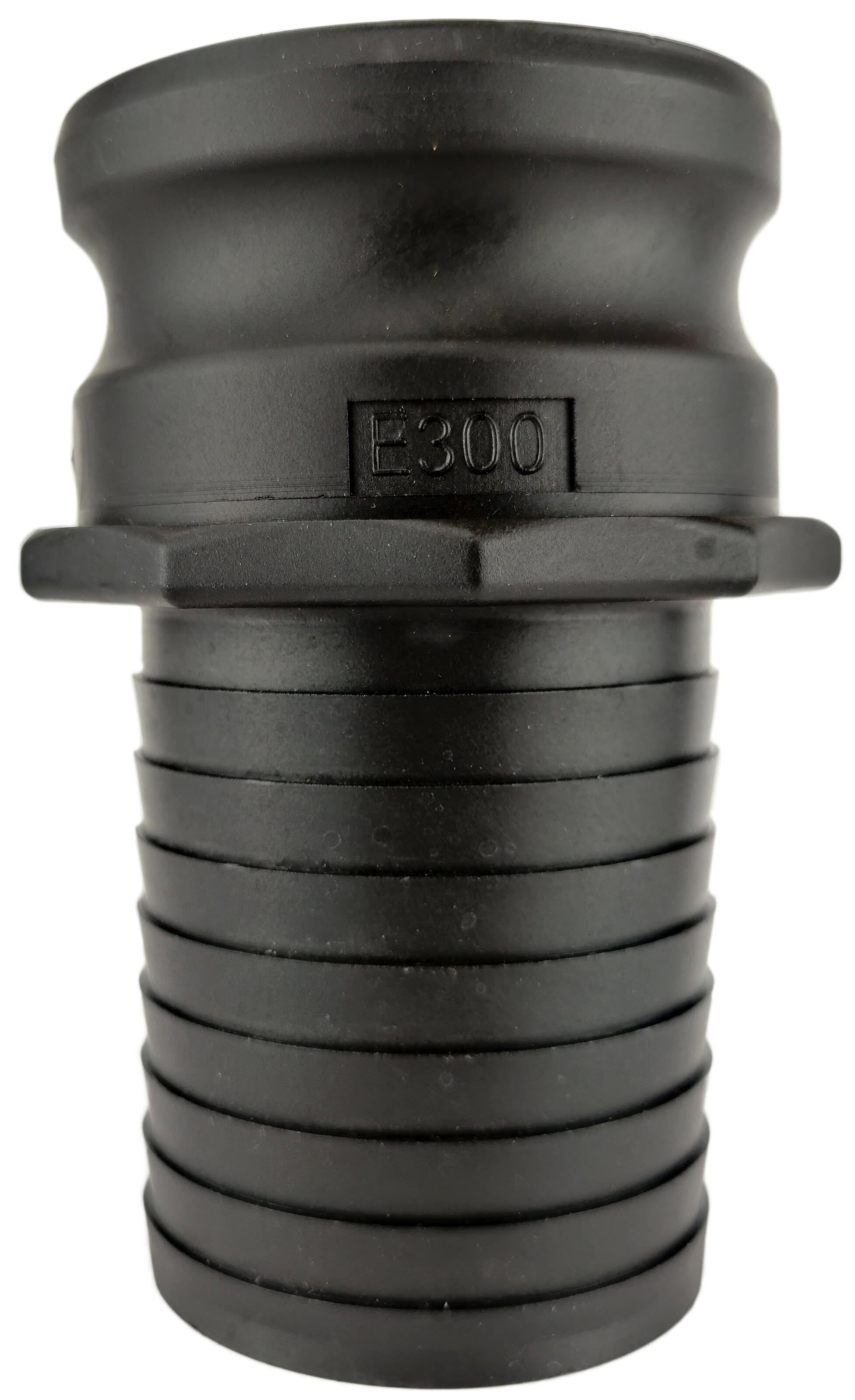 Ниппель camlock тип E под рукав 76 мм полипропилен E-300 3" (50243048)