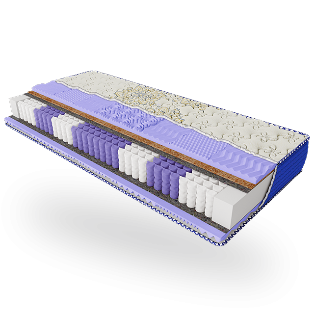 Матрас ортопедический ТМ ЕММ Organza независимая пружина покет 80х190 см (2071846528)