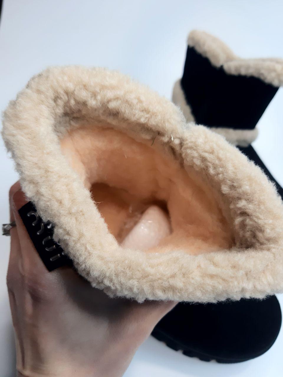 Ботинки детские зимние Bashili для девочки р. 35 22,5 см Черный (9515-2 black) - фото 3 Ботинки детские зимние Bashili для девочки р. 35 22,5 см Черный (9515-2 black) - фото 3