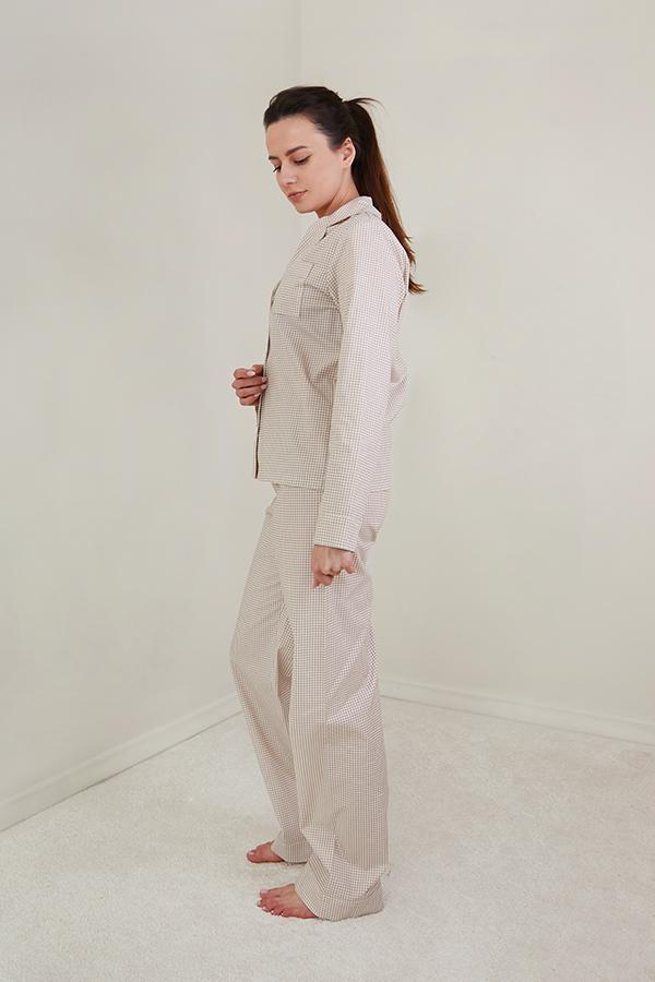 Піжамний костюм бавовняний Forly з брюками XS Sheila (HL0057-98-69_XS) - фото 3