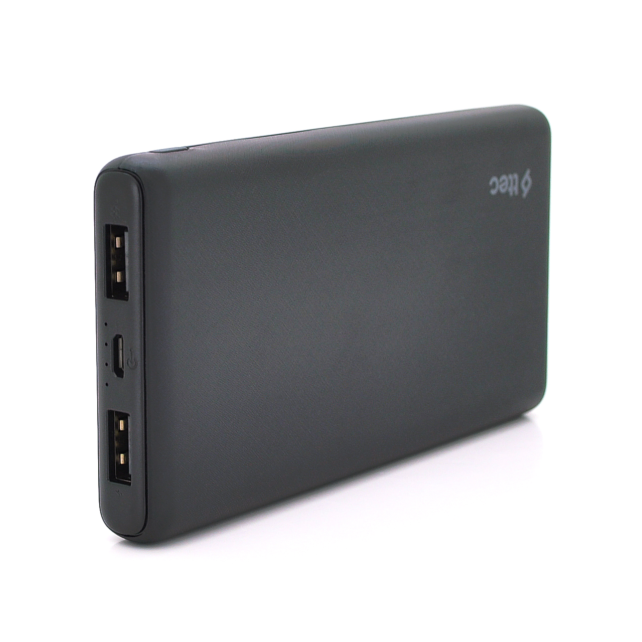 Повербанк Ttec 10000 mAh с LED 2 USB 20W Black Q36 (YUT_V6375)