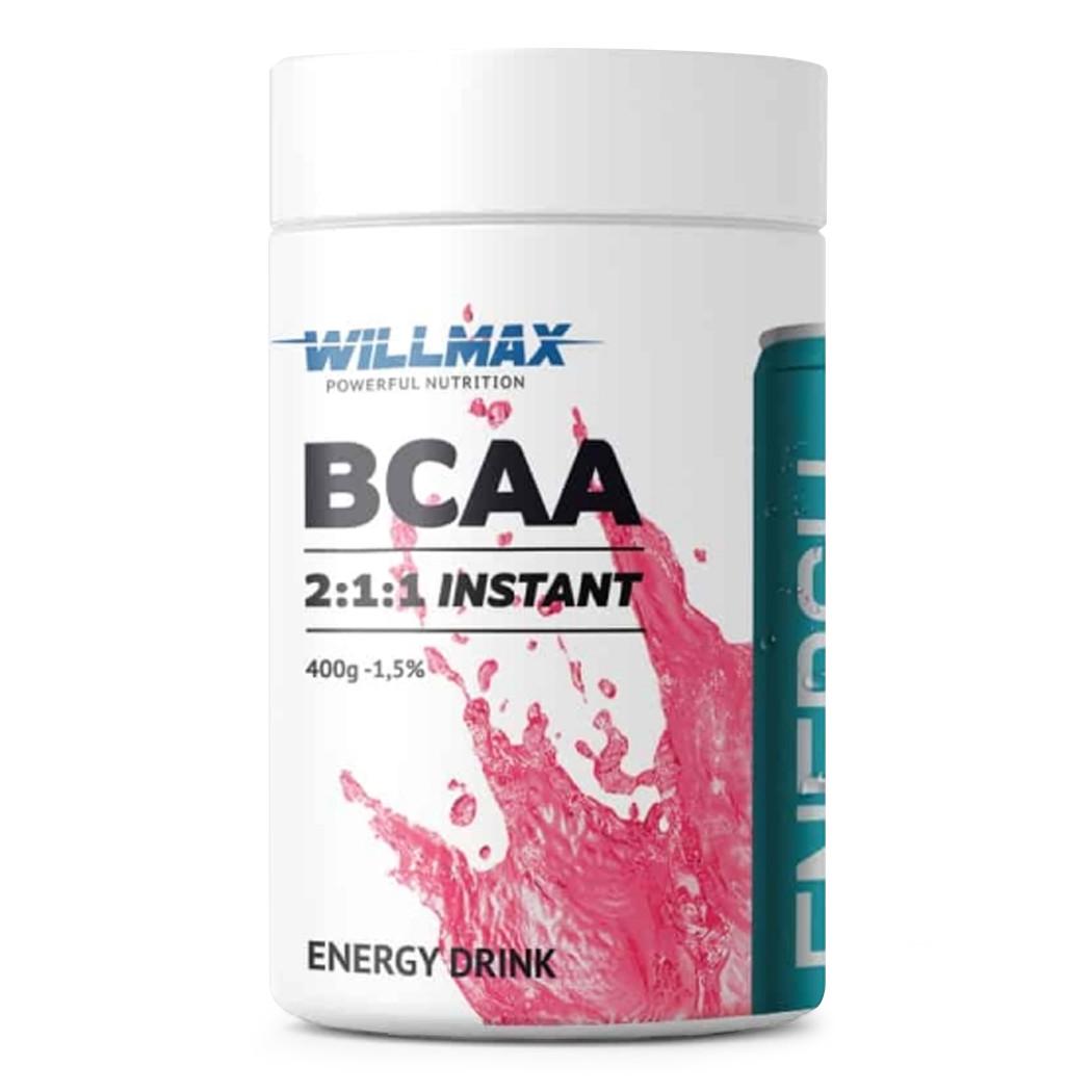 Аминокислота Willmax BCAA 2:1:1 Instant Энергетический 400 г (10563-10)