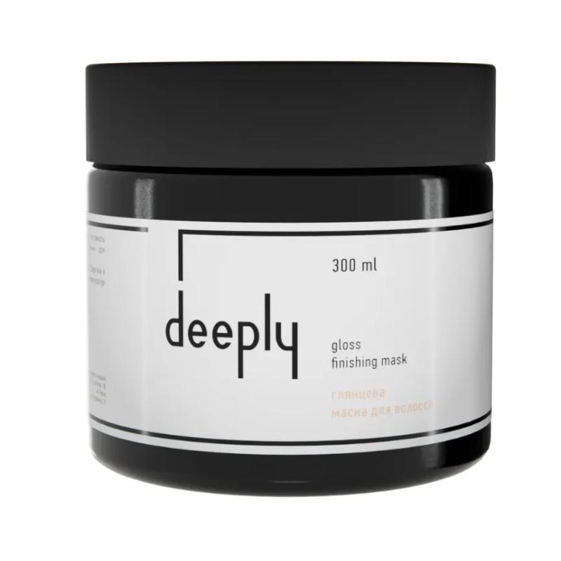 Маска для волос deeply gloss finishing mask глянцевая 300 мл (4821302198848)