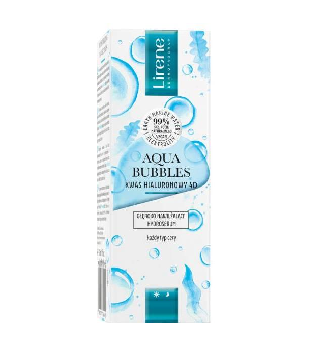 Гидросыворотка для лица Lirene Aqua Bubbles увлажняющая 30 мл (12992)