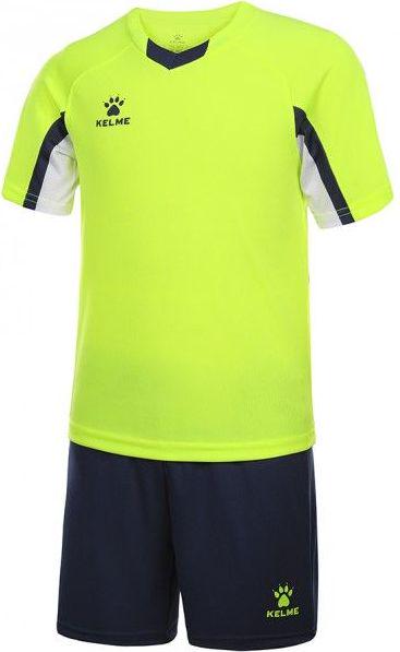 Комплект футбольной формы Kelme Porto детский 8251ZB3002.9904 150 см Салатовый