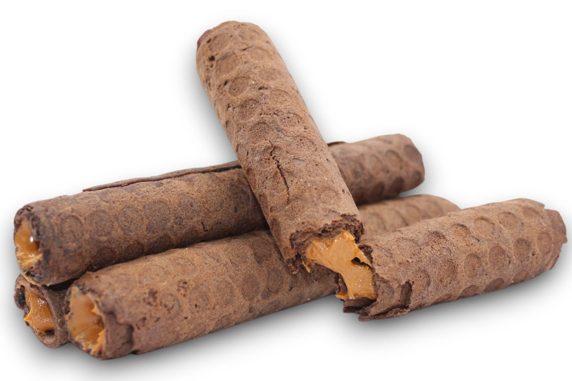 Вафельная трубочка из какао Крафт Печенье со сгущенкой 65 г/шт.