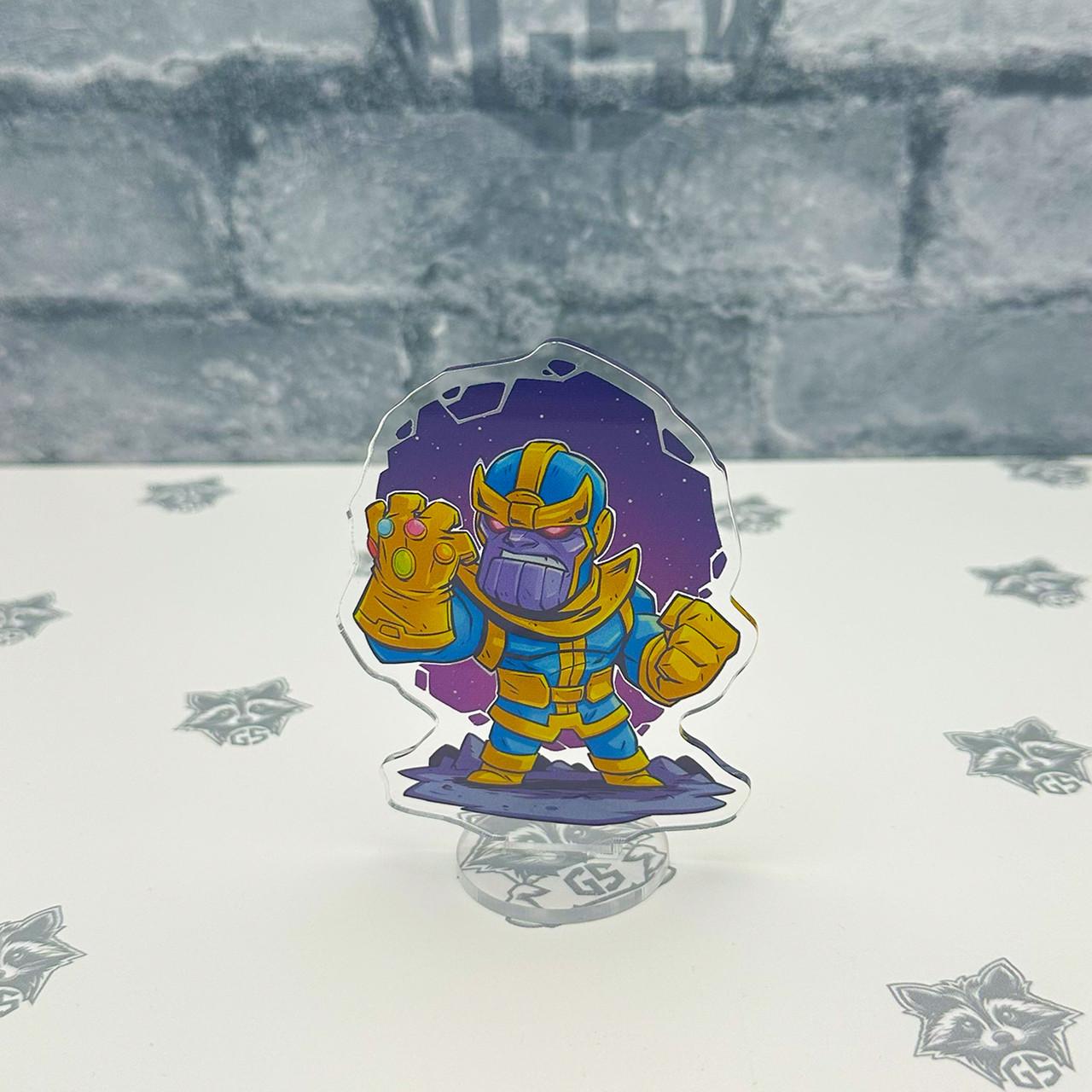 Фигурка коллекционная акриловая Chibi Стражи Галактики Танос 10 см (2379295040)