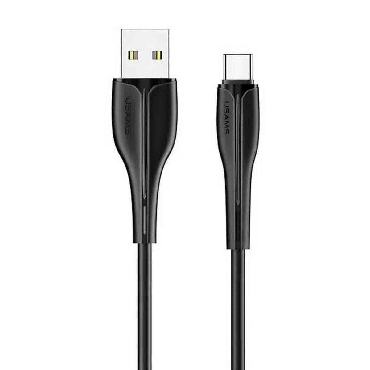 Кабель Usams Charge OTG US-SJ372 U38 USB to Type-C SJ372USB01 2 A 1 м Black (563084)