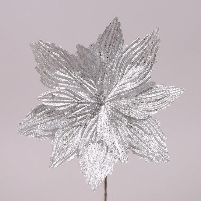 Декоративный цветок Flora Пуансеттия (75350) Декоративный цветок Flora Пуансеттия (75350)