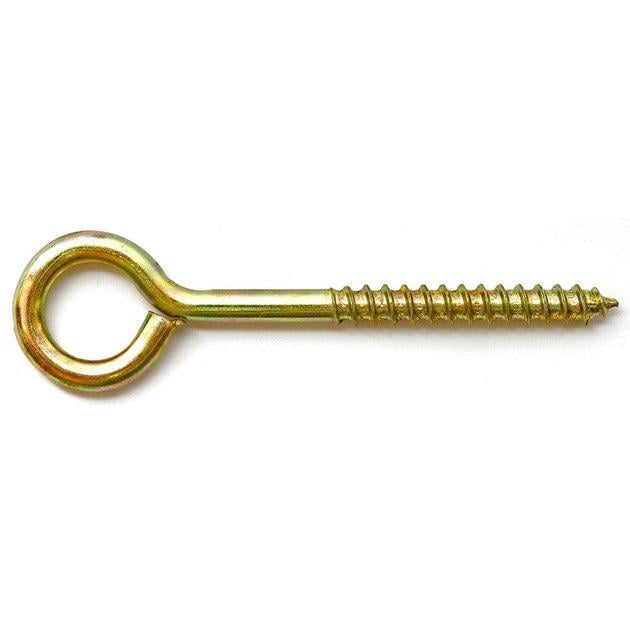 Шуруп із гаком тип О кільце 6х80 мм 100 шт.