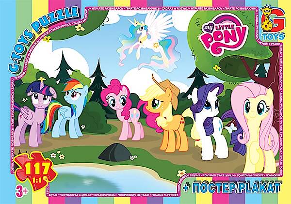 Пазлы G-Toys My Little Pony MLP031 (4824687639102)
