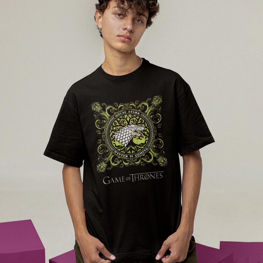 Футболка унисекс Game of Thrones House Stark 2XL Черный (0000016706)
