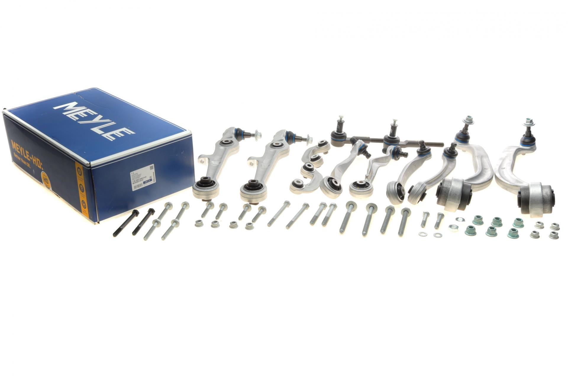 Комплект рычагов подвески передней Audi A4 1,6-4,2 94-08 с болтами (116 050 0083/HD)