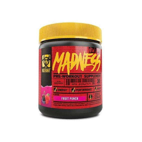 Комплекс до тренування Mutant Madness 225 г 30 servings Fruit Punch