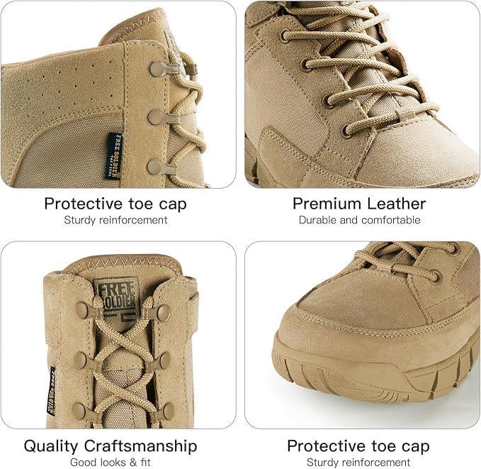 Берці пустельні FREE SOLDIER р. 41 - фото 6 Берці пустельні FREE SOLDIER р. 41 - фото 6