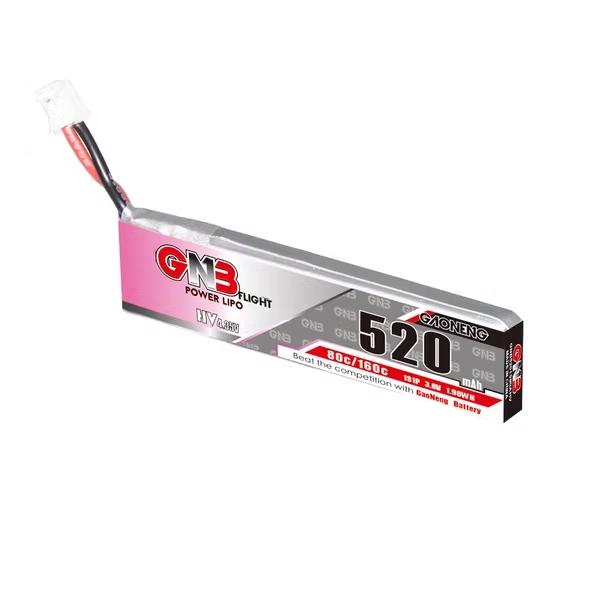 Батарея GNB 1S 520 mAh 3,8V 80C/160C PH2.0 с кабелем