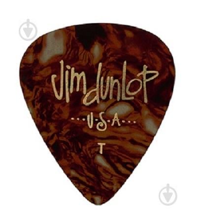 Медиатор Dunlop 4831 Classic Celluloid Shell Thin Guitar Pick (1 шт.) - фото 1