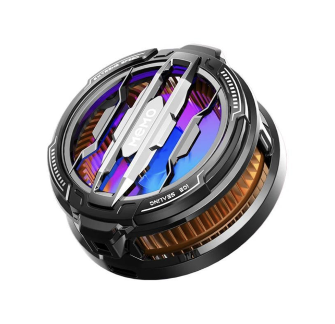 Вентилятор для планшета/телефона Dobe MEMO CoD Sarawolf с RGB 15 W Черный (432992138)