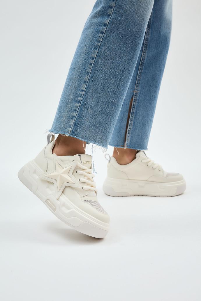 Кроссовки женские демисезонные LONZA р. 37 Белый (199265)