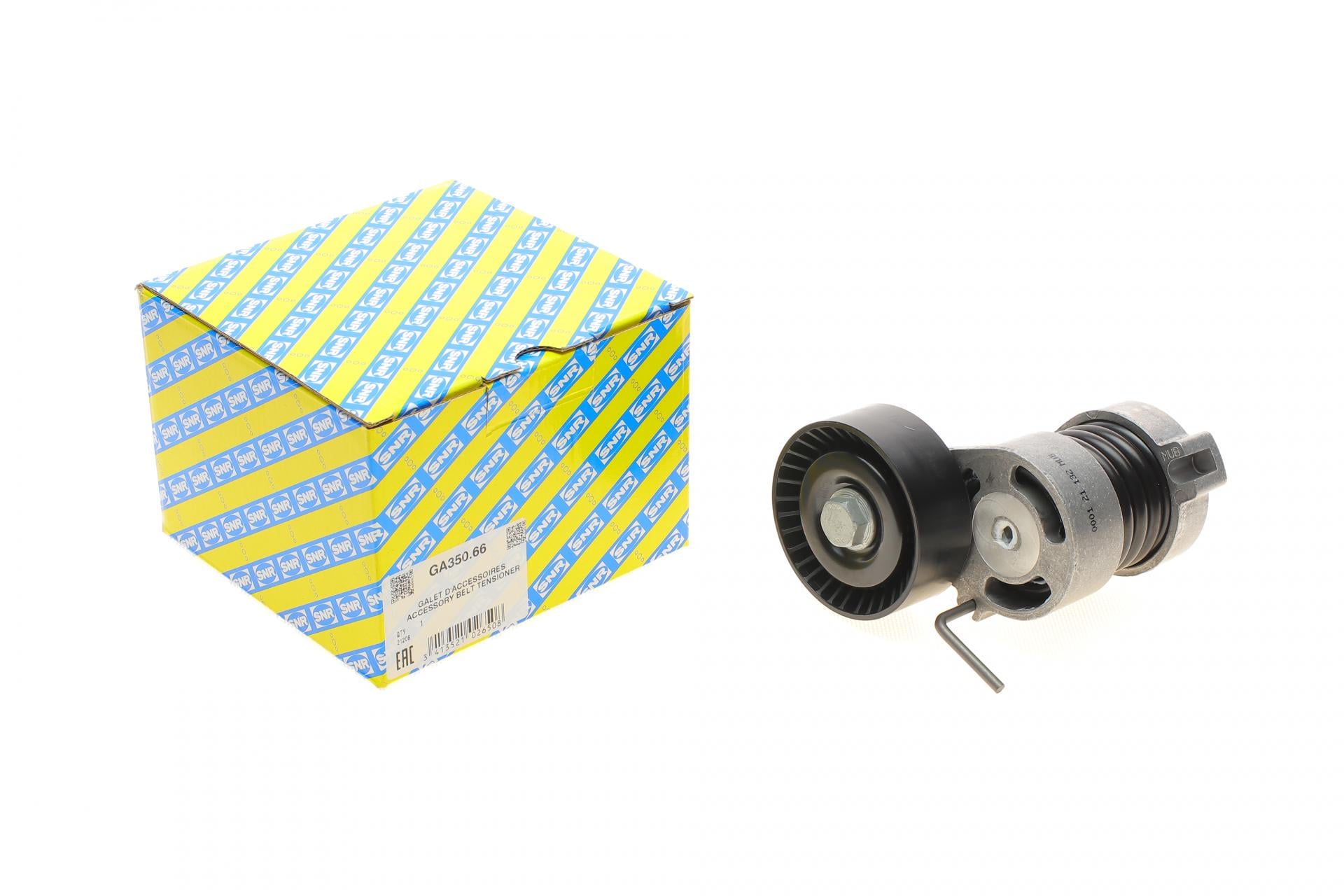 Натяжник ремня генератора SNR BMW X3 E83/3 E90 1.6/2.0i 05-11 70x26 мм (GA350.66 SNR)