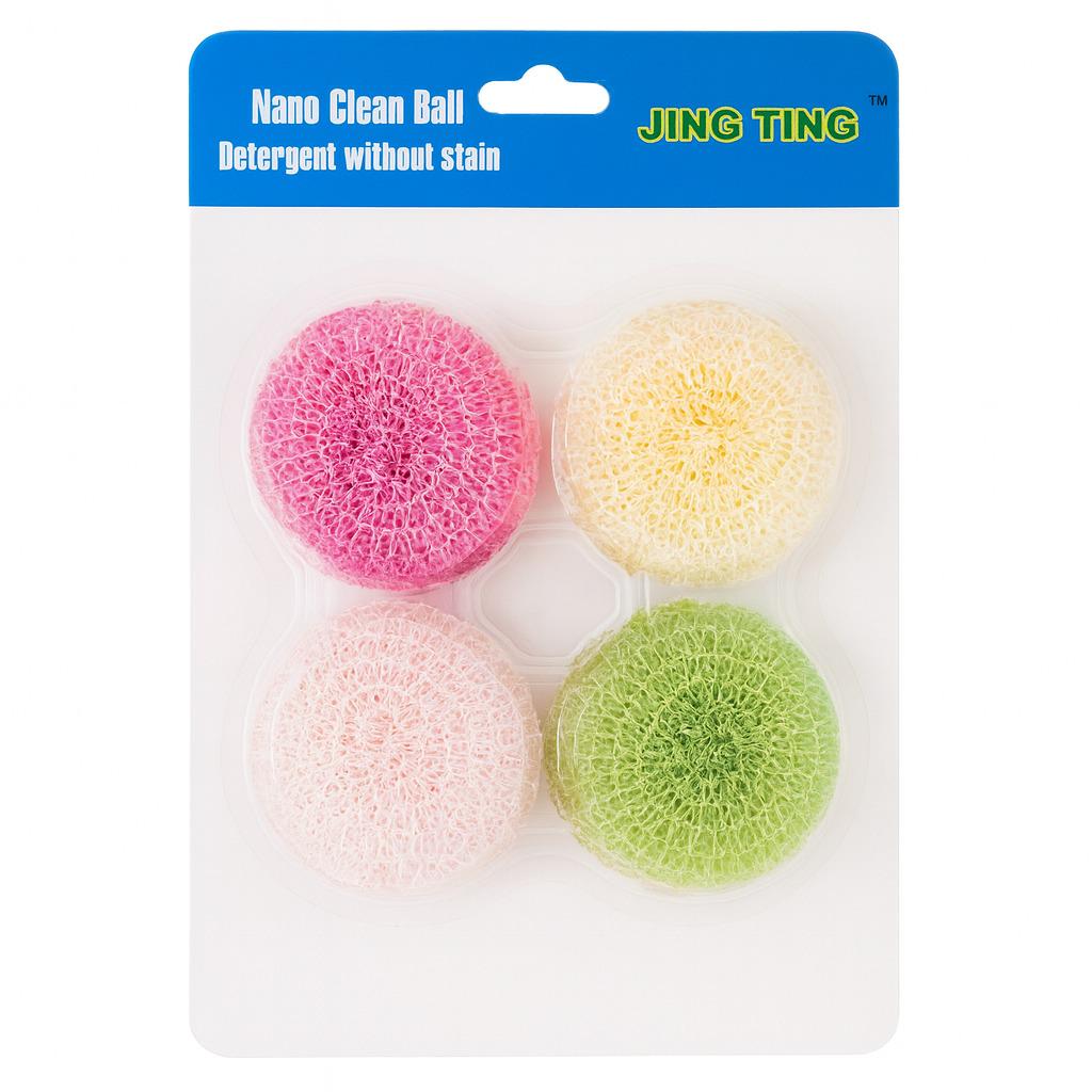 Щетки-мочалки кухонные R93530 4 пр. 19х16 см Щетки-мочалки кухонные R93530 4 пр. 19х16 см