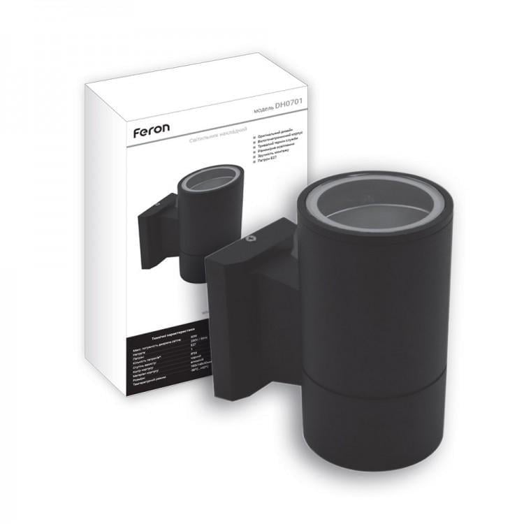 Світильник архітектурний Feron DH0701 E27 Чорний (00000005977)