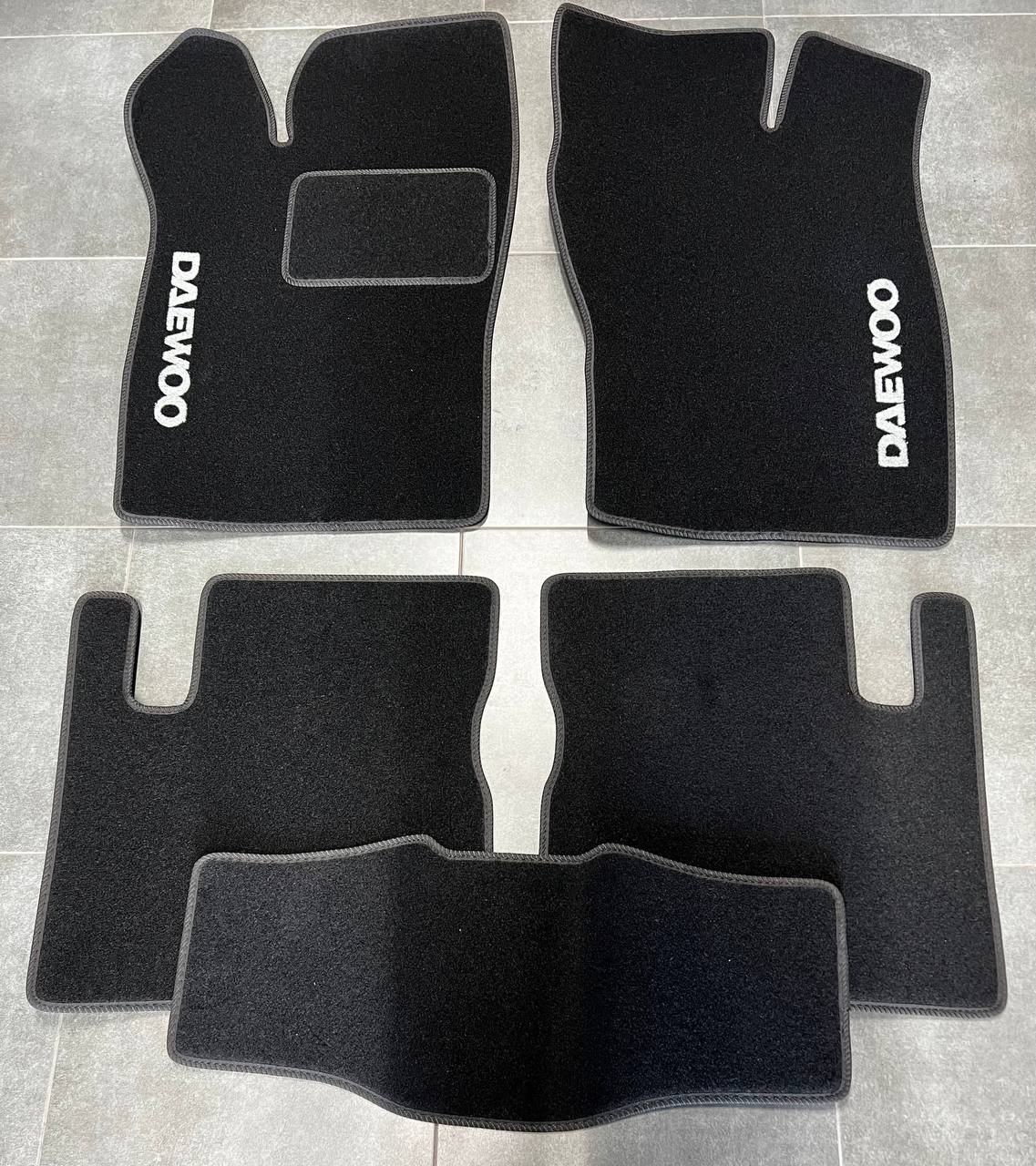 Коврики автомобильные ворсовые в салон для Daewoo Espero