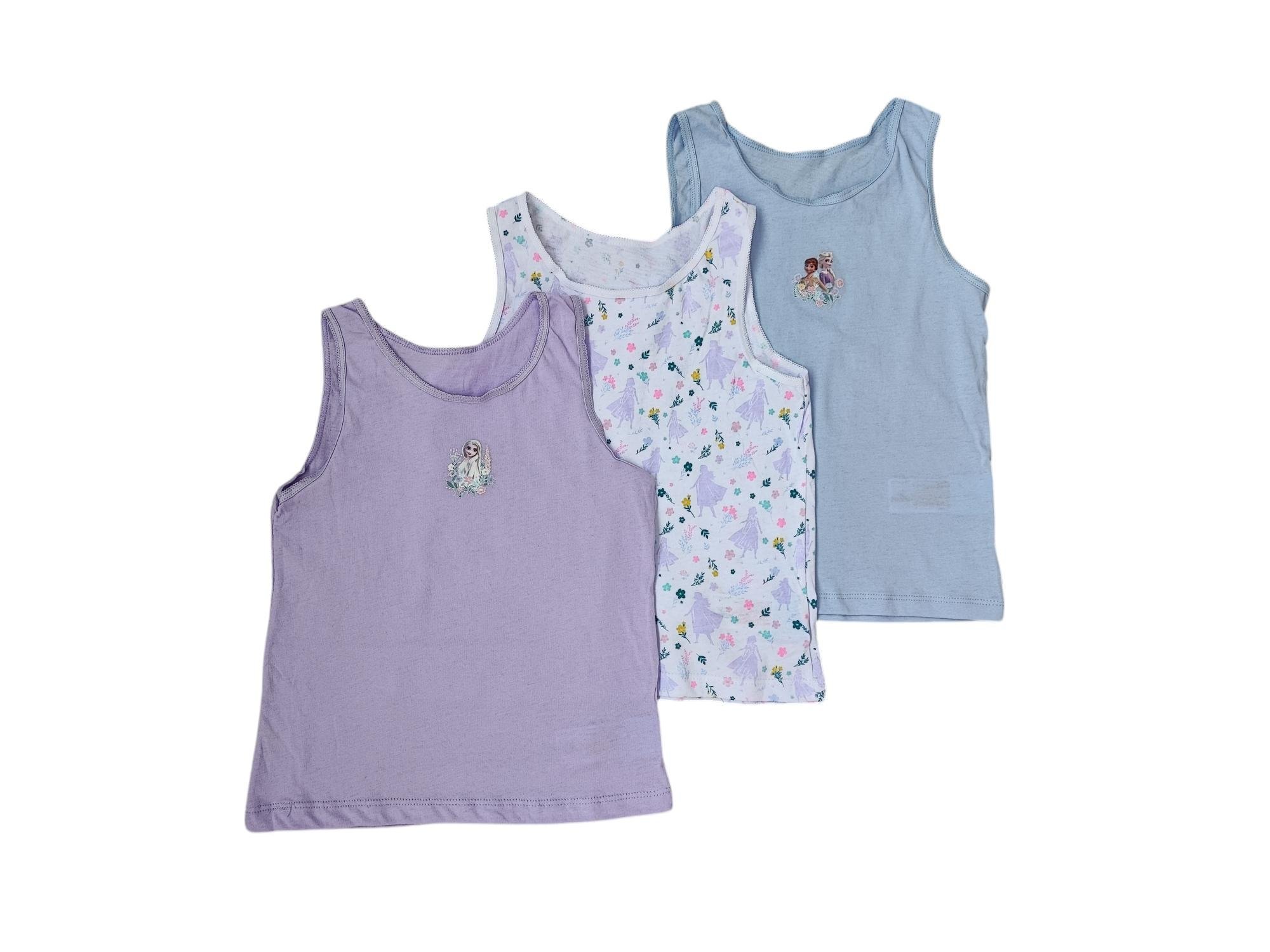 Набір дитячих майок для дівчинки Primark 110 см 3 шт. Різнокольоровий (250114D)