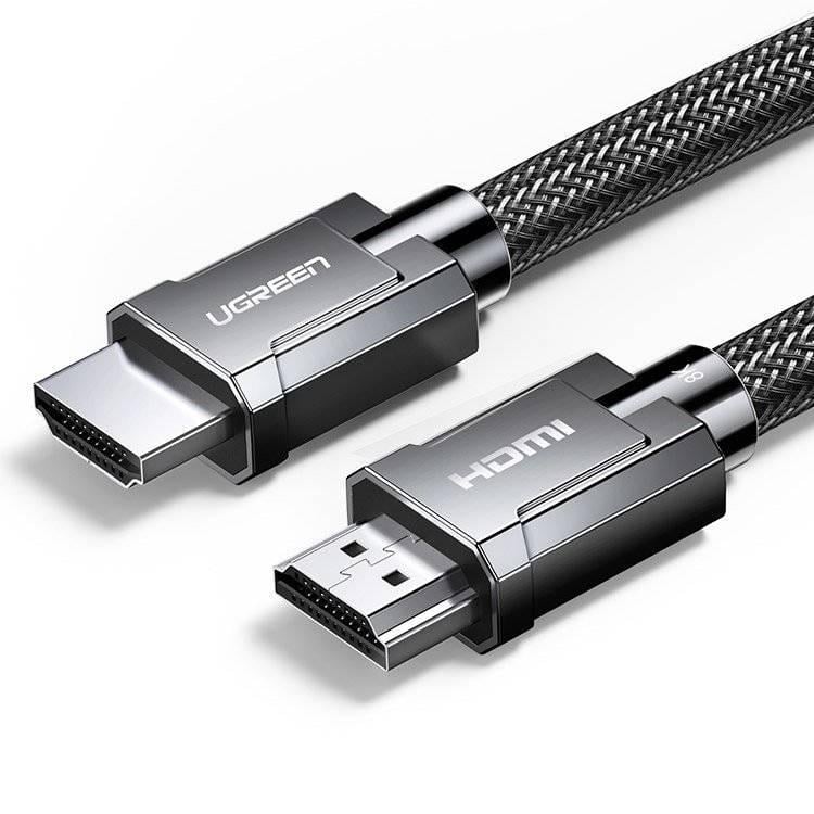 Кабель HDMI UGREEN HDMI 2,1 8K 60 Гц/4K 120 Гц 3D 48 Гбит 2 м Grey (HD135)