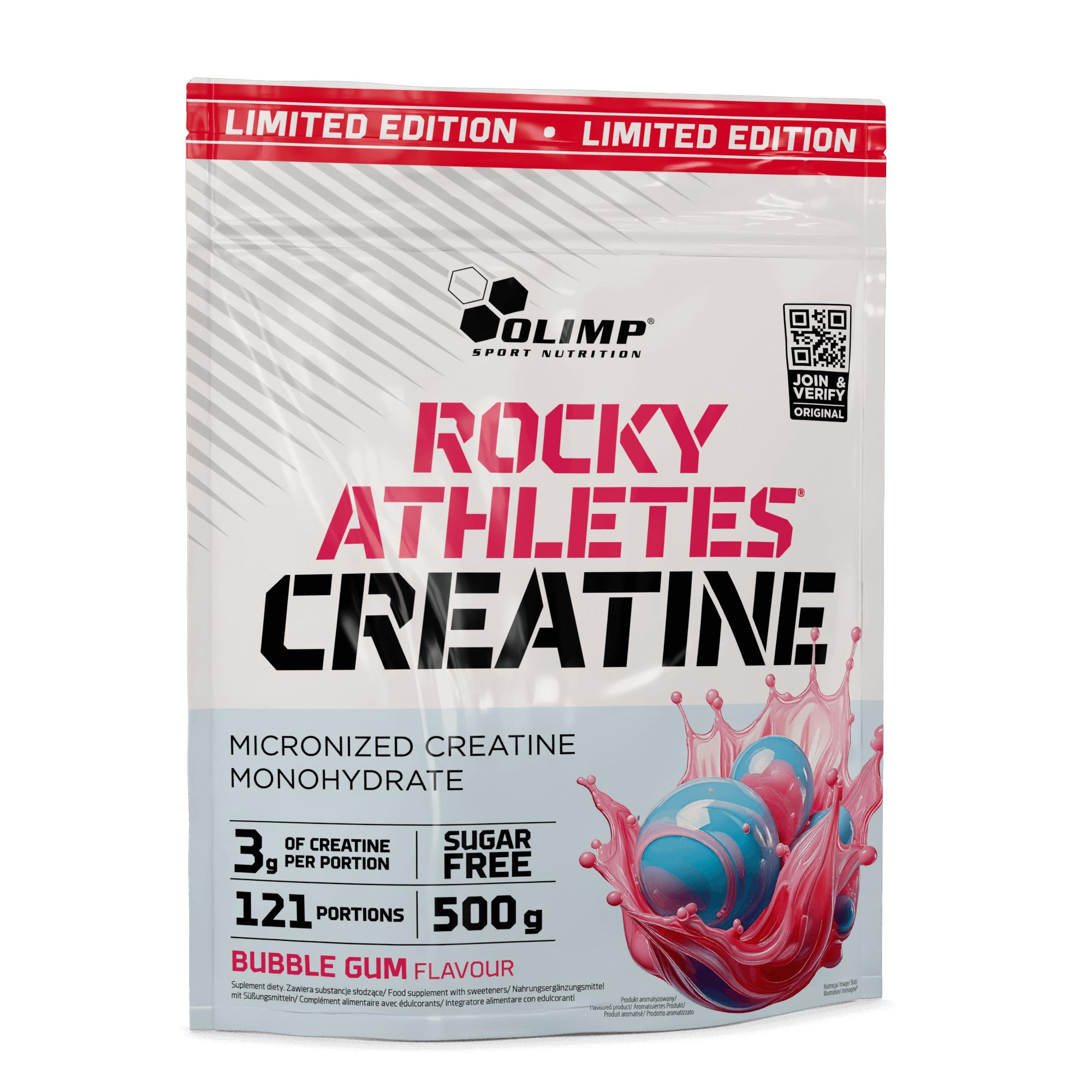 Креатин моногидрат Olimp Rocky Athletes Creatine Bubble gum 500 г