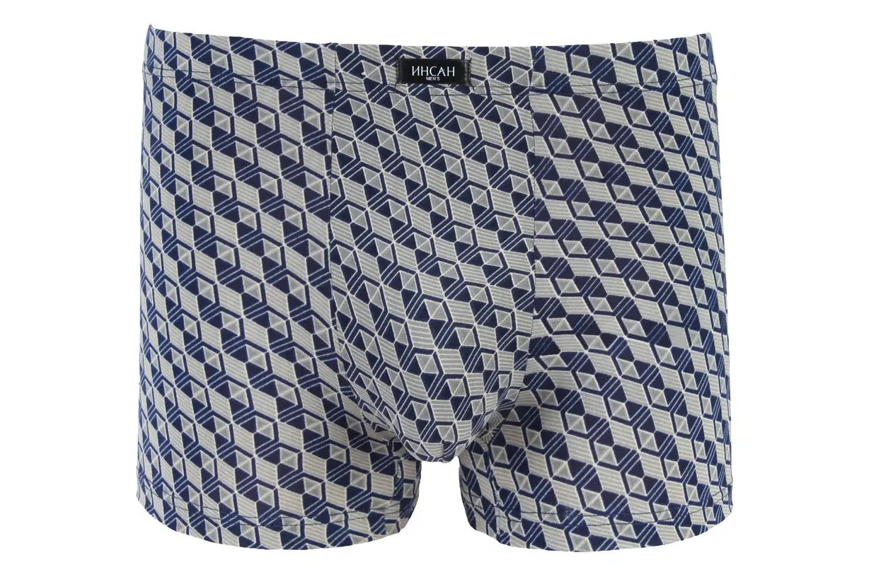 Мужские боксеры стрейчевые Бамбук Indena Insung 4XL р. 52 2 шт. Серый (INS-18637)